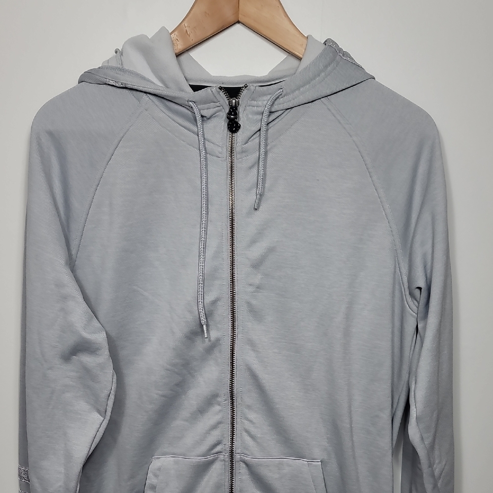Adidas Gray and Black Hoodie